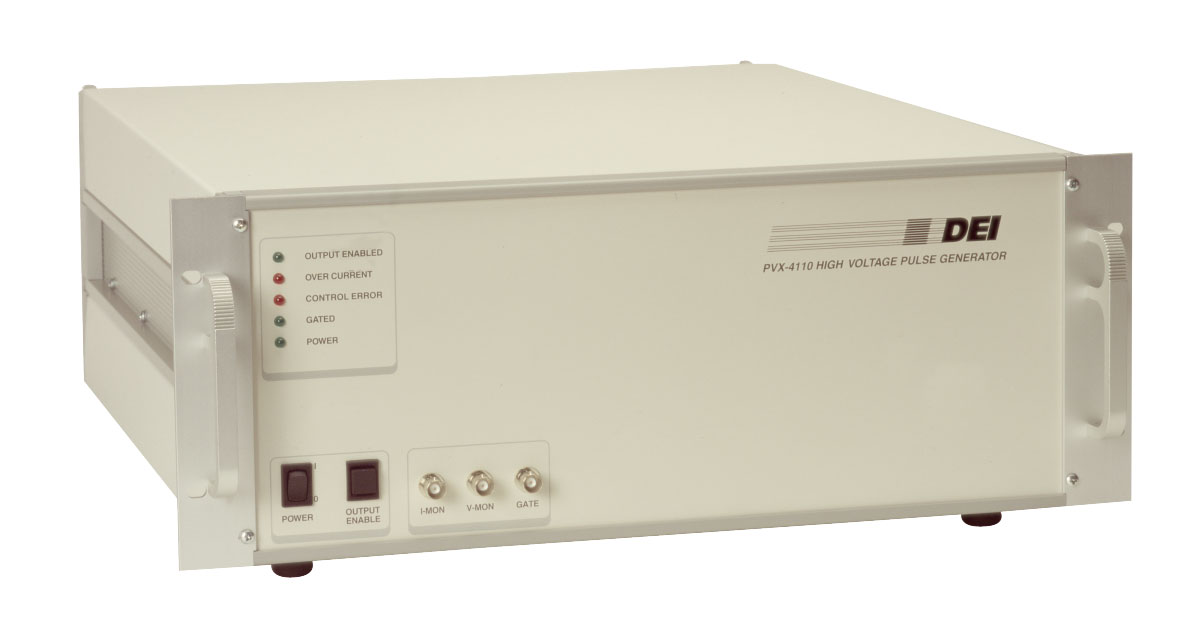 Berkeley Nucleonics PVX-4110 high-voltage pulse generator front panel