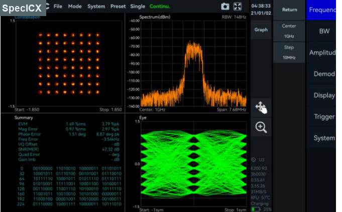 Digital Demodulation mode in SpecICX-gen3