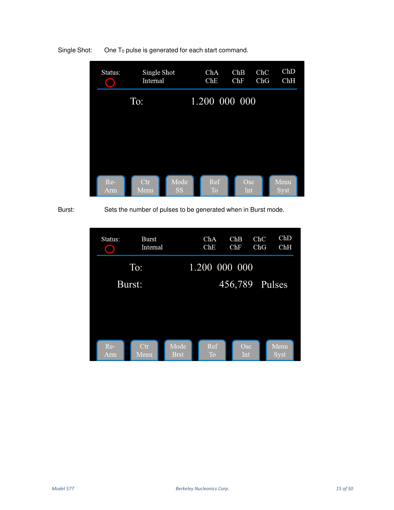 Model 577 user manual page 16