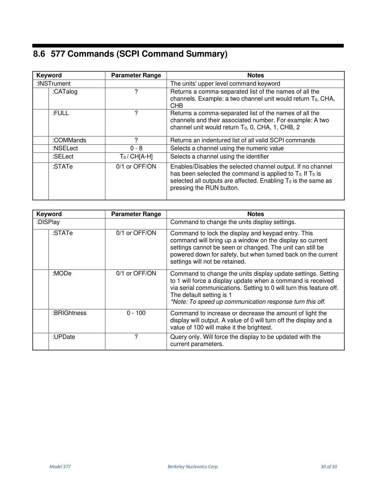 Model 577 user manual page 31