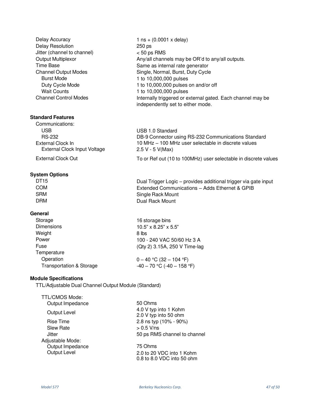 Model 577 user manual page 48