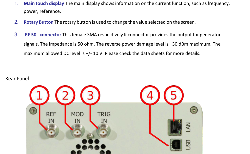 Figure 10. 865B-40 Front Panel View.
