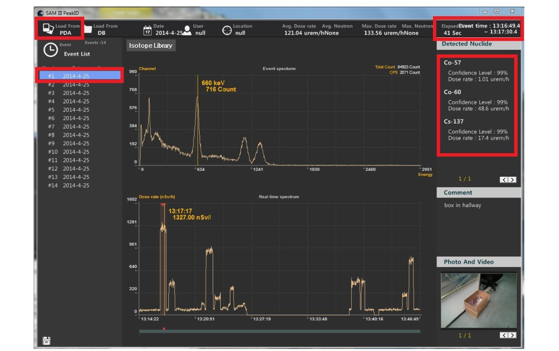 Figure 5.5. Event Log download from smartphone to PC