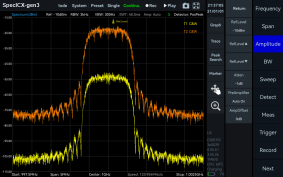 Amplitude Offset