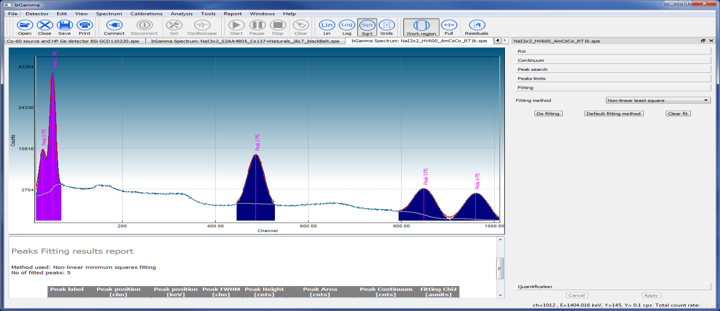 bGamma software interface screenshot